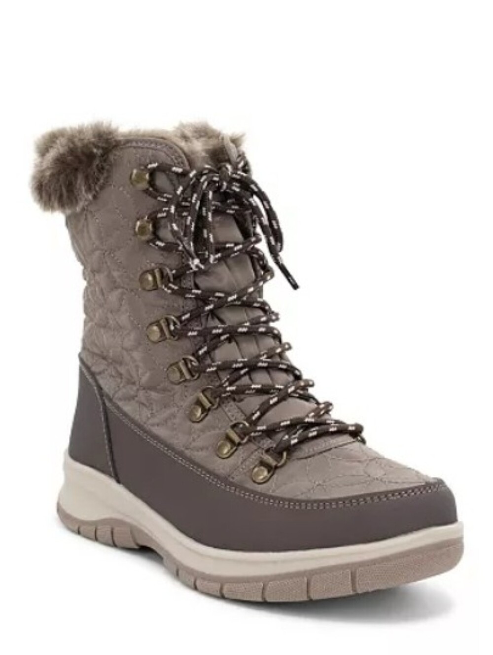 ChookaWomens Belltown Mid Faux Fur Cold Weather Boot